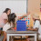 SHINEOFI Desktop Pocket Chart Double-Sided Card Display Rack with Triangular Stand for Classroom Teaching and Schedule Organization Versatile Tabletop 3