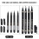 4-Pack Calligraphy Pen with Refillable Ink 1