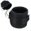 Double D-ring Ankle Straps for Cable Machine Gym Ankle Cuff Cable Attachment, 1Pair (Black) 3