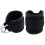 Double D-ring Ankle Straps for Cable Machine Gym Ankle Cuff Cable Attachment, 1Pair (Black) 4