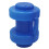 ANCLLO 10Pcs Trampoline Pole Caps - Durable Enclosure Cover for Net Hook Supply (Blue), Diameter 25mm 4
