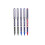 Uni-Ball Uniball UB-157 EYE 5pc BLISTER BLK/BL/RED 2