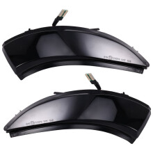 Car Rear View Mirror Light LED Dynamic Turn Signal Light for Captur Kaptur Clio Lutecia Car Accessories