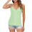 Women's lace camisole V-neck thin strap  sleeveless-Mint S 1