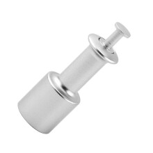 Adjustable Coffee Puck Screen Tool for Espresso Brewing-Silver