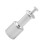 Adjustable Coffee Puck Screen Tool for Espresso Brewing-Silver 1
