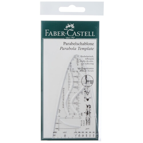 Faber-Castell Faber Castell 172182 Parabola Template 1