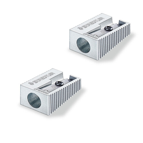 Staedtler STAEDTLER Single Hole Quality Aluminium Pencil Sharpener (4) 2