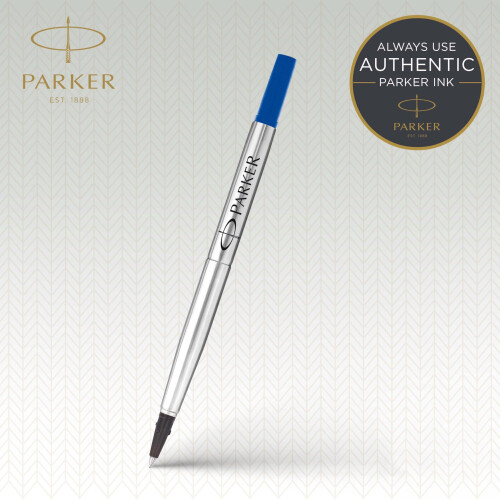 Parker Parker Rollerball Pen Refills | Medium Tip | Blue QUINK Ink | 12 Count 1