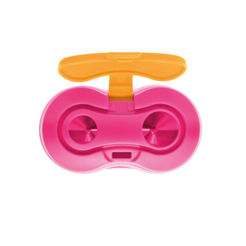 Pelikan 700719 Double Pencil Sharpener Flower Pink 2