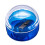 D.RECT Single Plastic Pencil Sharpener with Container Round Pack of 12 4