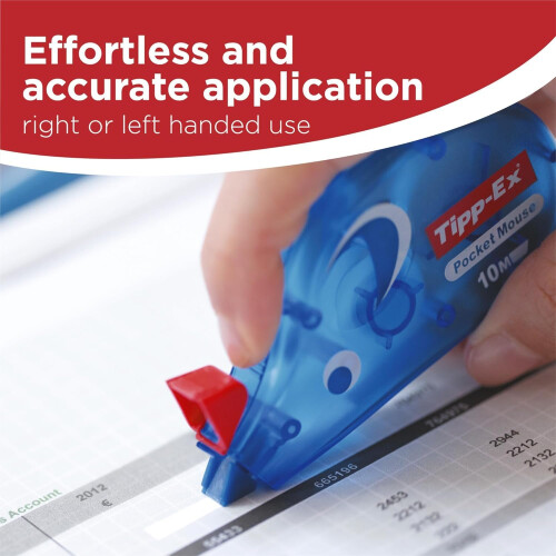 Tipp-Ex 3 X Correction Tape Pocket Mouse 10 m 2