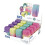 MILAN Compact Sunset Plastic Pencil Sharpener 2 Uses with Eraser Assorted Colours 2