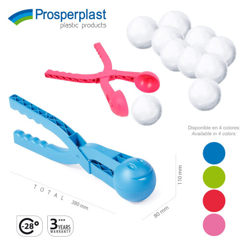 Prosperplast Prosperplast Snowball Maker Snowball Pliers (Pink) 1
