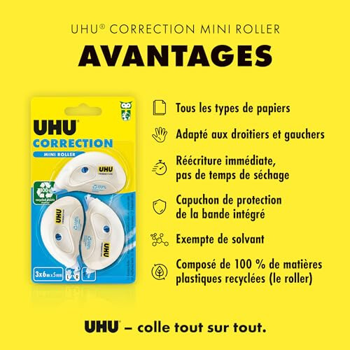 UHU Roller Corrector Mini x3 BTS 2020 1