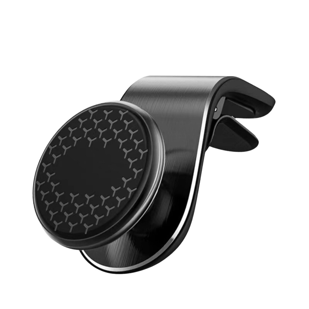 Magnetic Car Phone Holder For Air Vent, 360 Rotating Aluminum Alloy Mount With Strong Magnetic Lock Black 9073542211563