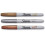 Sharpie Sharpie Metallic Permanent Markers - Fine Point - Gold - Pack of 6 4