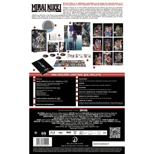 Mirai Nikki edicion coleccionista - BD 1