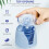 Eagle Portable Automatic Pencil Sharpener, Battery Powere,Suitable for Kids, Home, School and Office use (Blue) 4