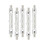 5 Pack R7S 118mm 300W 230V,R7S Halogen Linear Light Bulb, Dimmable Halogen Lamp for Construction Work Landscape Lighting_P 1