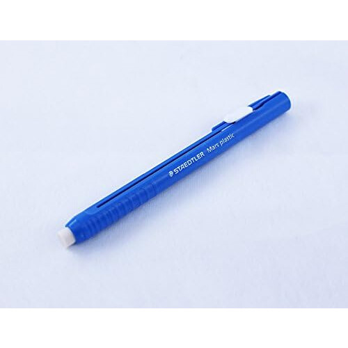 Staedtler Staedtler Mars Plastic 528 - Propelling Graphite Stick Eraser Set (2 Pieces + 4 Refills) - Solid, Length Adjustable, German Brand 2