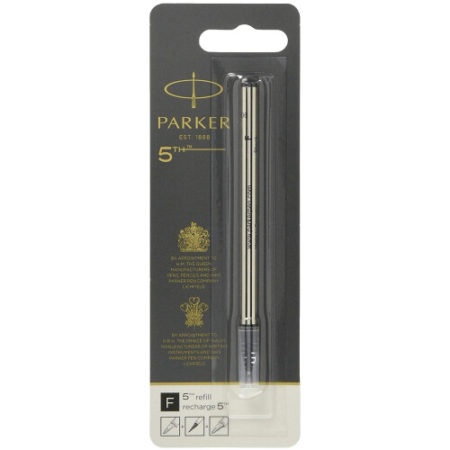 Parker Parker 5th Technology Pen Ink Refill | Fine Point | Black Ink | 1 Count 1