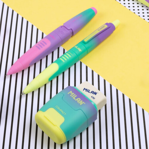 Sunset Compact Sunset Lilac-Yellow MILAN BYM10473PR 1