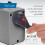 Dahle 00155-17496 Pencil Sharpener 155 with Clamp 12 mm Smart Grey 5
