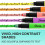 Sharpie Sharpie Clear View Highlighters 8/Pkg-Yellow, Green, Pink & Orange/2 Each 5