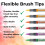 KARIN Brushmarker PRO 12 "Grey colours set 5