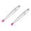 0-40-0 0.01mm Dial Indicator 0-0.8mm Ruby Probes 5