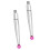 0-40-0 0.01mm Dial Indicator 0-0.8mm Ruby Probes 7