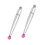 0-40-0 0.01mm Dial Indicator 0-0.8mm Ruby Probes 9