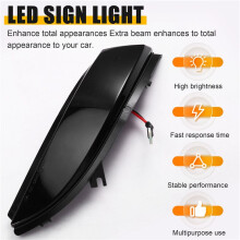 Car Rear View Mirror Light LED Dynamic Turn Signal Light for Captur Kaptur Clio Lutecia Car Accessories
