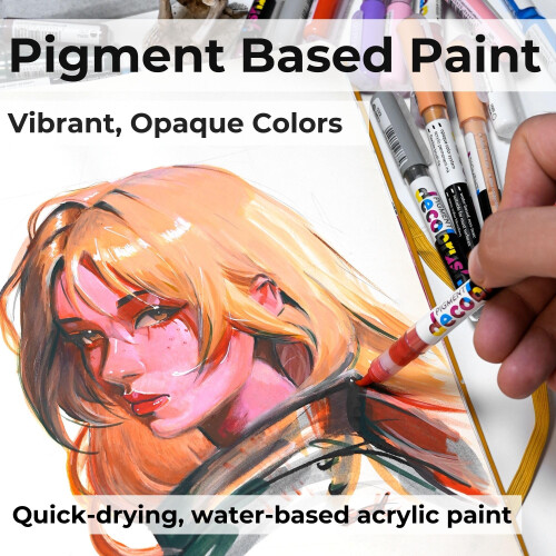 Karin Pigment Decobrush Marker Pen, Nature, One Size, KAR29C3 1