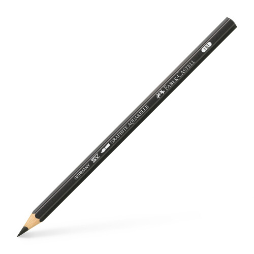 Faber-Castell Faber-Castell Graphite Aquarelle 5 Grades Pencils with Brush 1