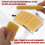 VPB 8-Piece Yellow Rectangular Rubber Eraser Set - Natural Rubber Material, Versatile Cleaning Tool 3