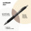 Uni-Ball uni-ball 207 Retractable Gel Pens, Medium Point (0.7mm), Black, 2 Count 5