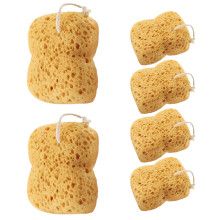 6Pcs Soft Natural Exfoliating Bath Sponges for Sensitive Skin Home Use