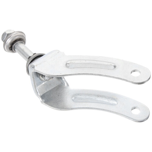Silver Steel Wheelchair Bracket Front Wheel Fork Handbrake Durable
