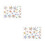 Silver Static Cling Window Film PVC Decorative Privacy Cover 1