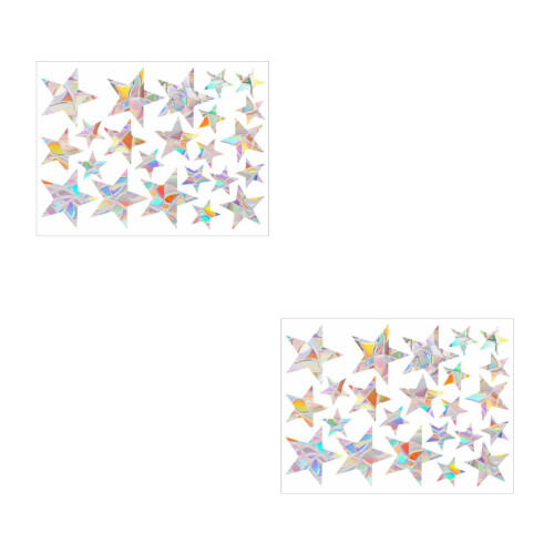 Silver Static Cling Window Film PVC Decorative Privacy Cover