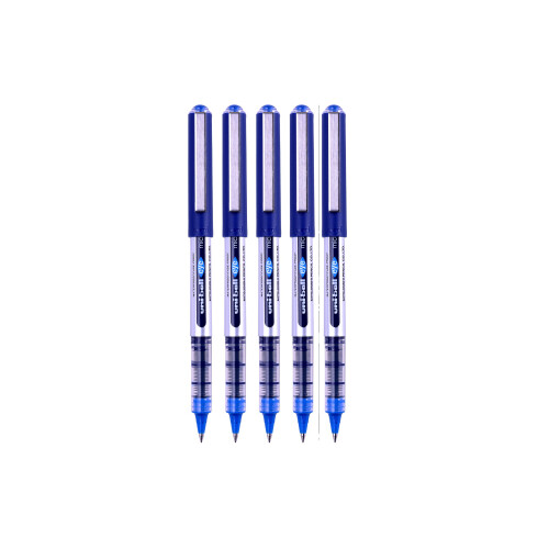 Uni-Ball uni-ball Eye Micro UB-150 Rollerball Pen - Blue, Pack of 5 1