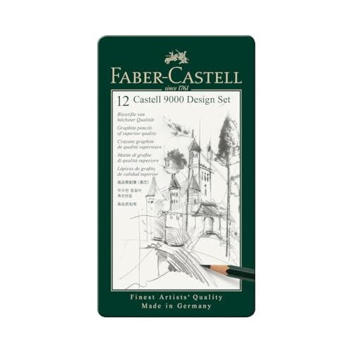 Faber-Castell Faber-Castell 9000 Design Set 12 x Pencils 1