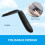 ELZO Ergonomic Keyboard Wrist Rest Pad Support with High-Density Thicken Memory Foam Padding, Ergonomic Design Foldable Computer Rest Pad Desk Wrist 5