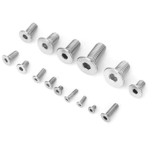 320pcs M2-M6 Stainless SS304 Hex Socket Screws 2