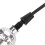 E27 Vintage Pendant Light Holder with Pull Chain Switch Silvery Lamp Base Ceiling Mounted 2026_P 4