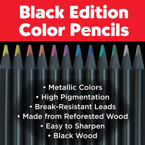 Faber-Castell Faber-Castell Colour Pencils Black Edition Metallic 1