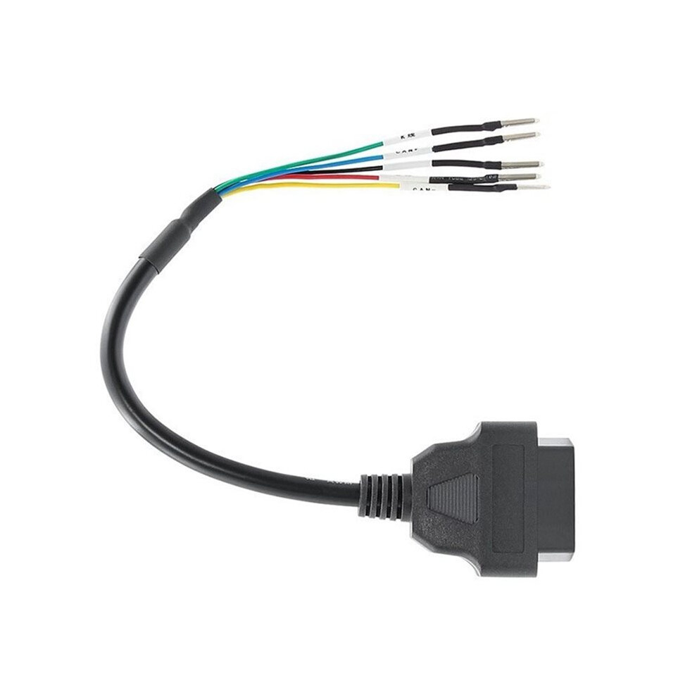 5X 16 Pin Obd Obd2 Female K Can Jumper Tester Connector Car Diagnostic Extension Cable Cord Pigtail 6031279228219