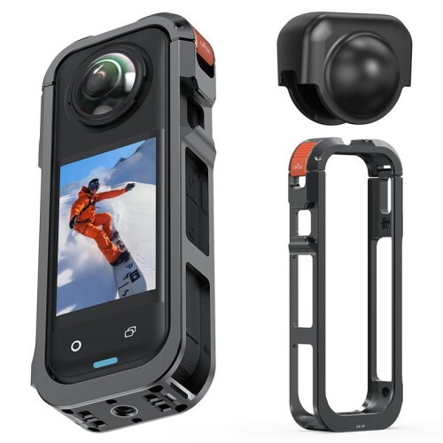 Camera Cage for  X5 Panoramic Action Camera Metal Drop-Proof Camera Case Protective Frame X5 Accessories 1